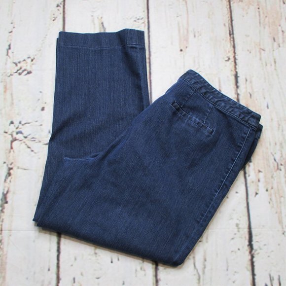 Ellen Tracy Trouser Style Jeans - Picture 4 of 6
